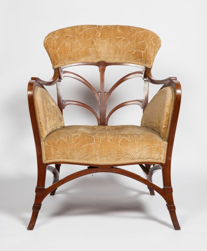 fauteuil[meuble] / Hôtel Solvay, Bruxelles, avenue Louise 224