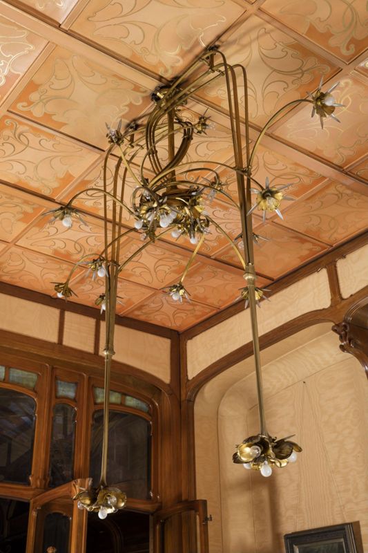 lustre[lampe] / Hôtel Solvay, Bruxelles, avenue Louise 224