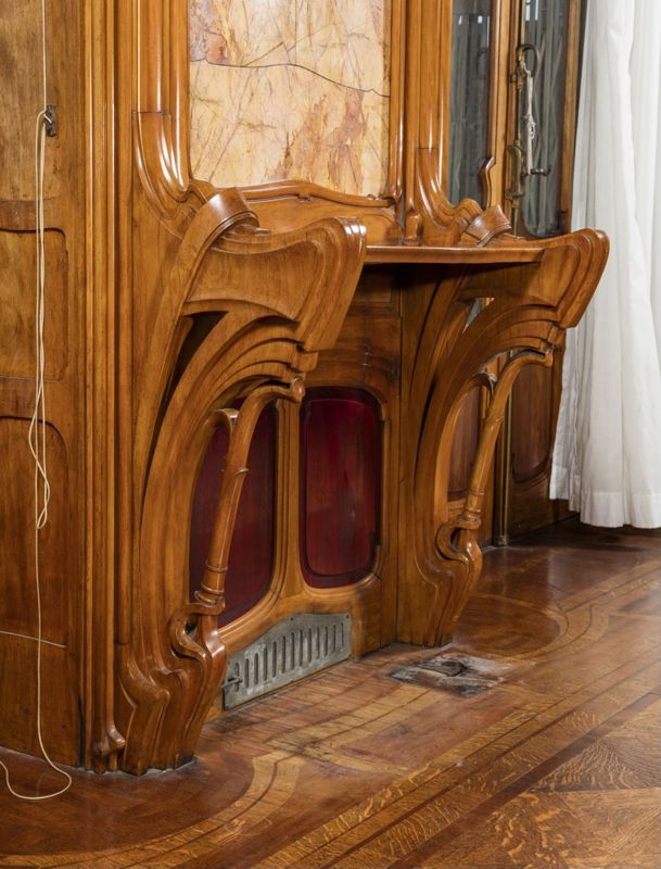 console[mobilier] / Hôtel Solvay, Bruxelles, avenue Louise 224