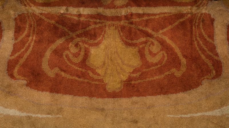 tapis / Hôtel Solvay, Bruxelles, avenue Louise 224