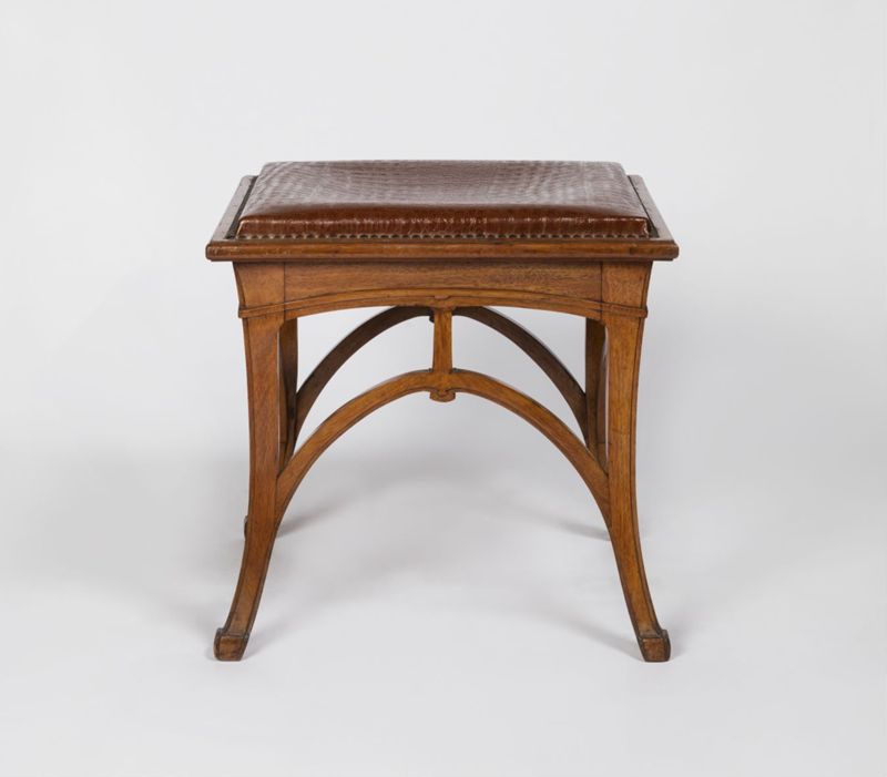 tabouret / Hôtel Solvay, Bruxelles, avenue Louise 224