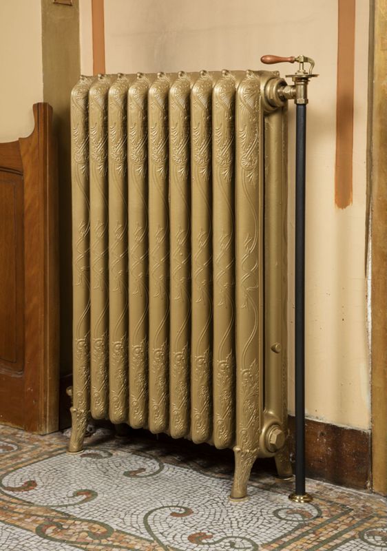 radiateur / Hôtel Solvay, Bruxelles, avenue Louise 224