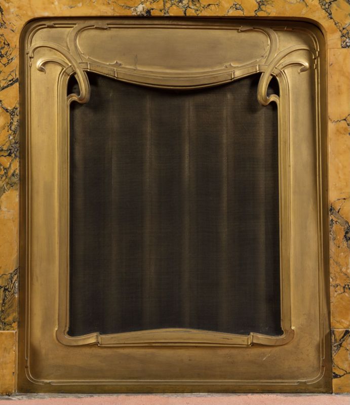 cheminée[élément d'architecture] / Hôtel Solvay, Bruxelles, avenue Louise 224