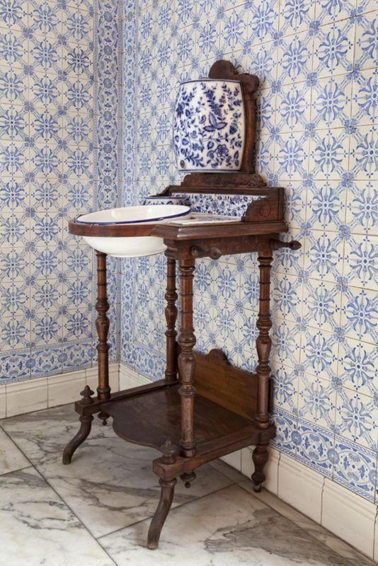 cabinet de toilette / Hôtel Solvay, Bruxelles, avenue Louise 224