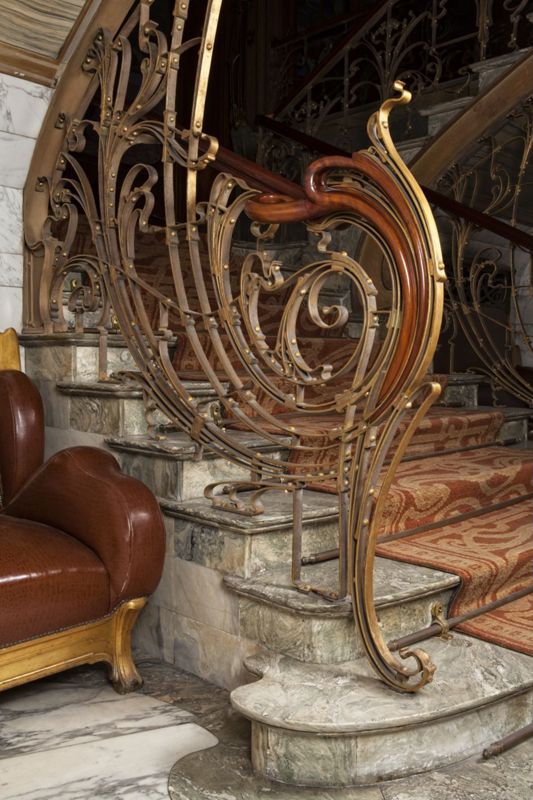 Départ de l'escalier d'honneur