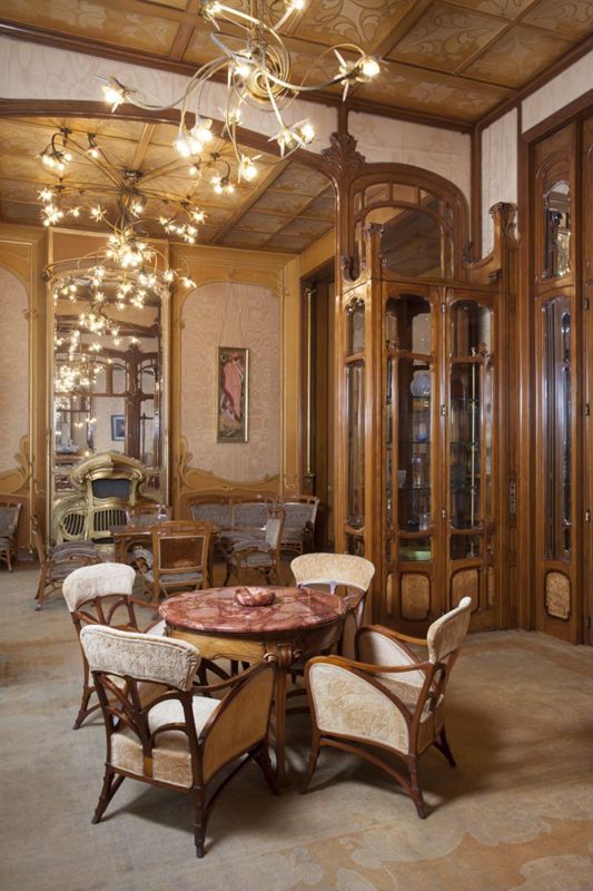 Hôtel Solvay : salon central