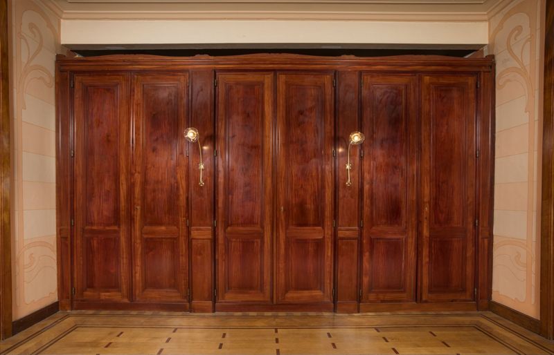 armoire / Hôtel Solvay, Bruxelles, avenue Louise 224