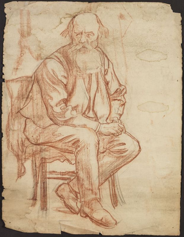 L'artiste au travail