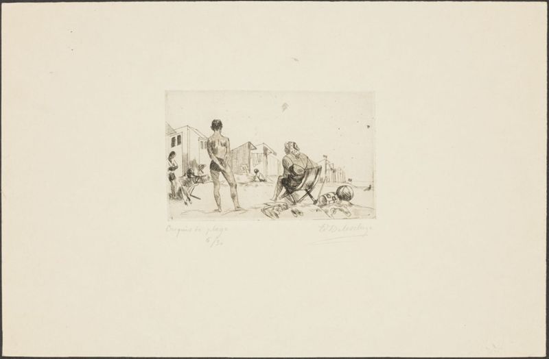 Croquis de plage