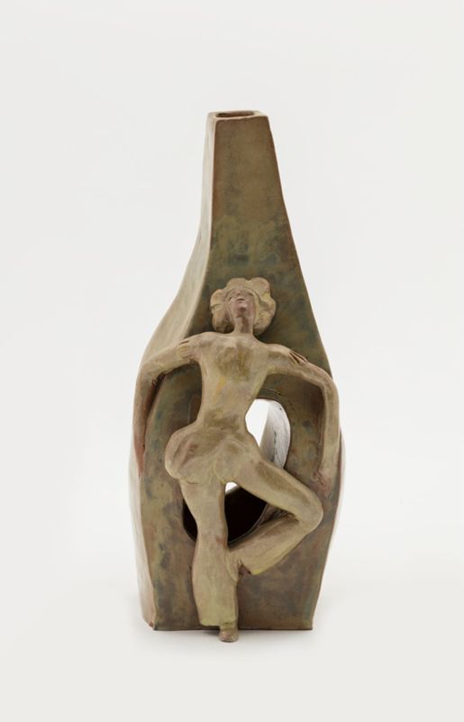 vase décoratif / Maison-atelier Emile Fabry, Woluwe-Saint-Pierre, rue du Collège Saint-Michel 6