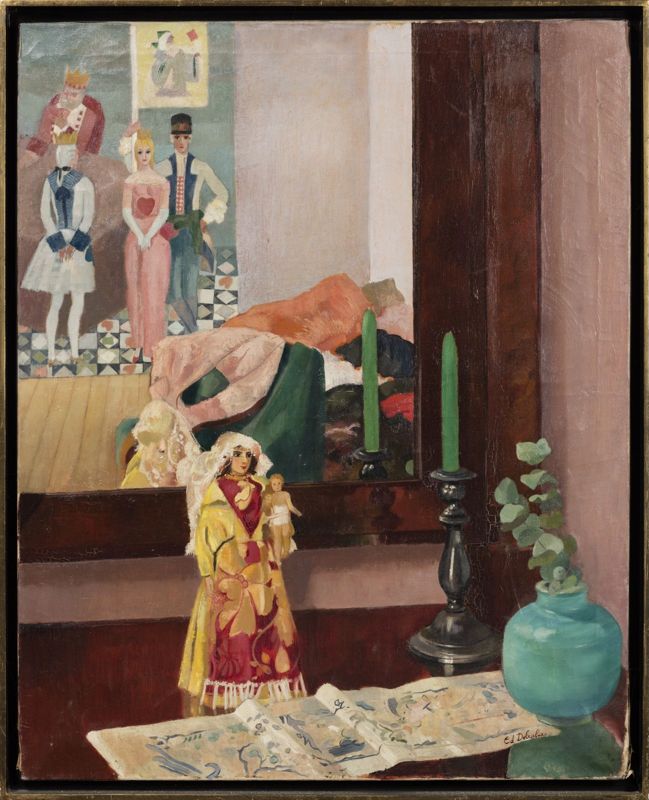 Nature morte au miroir