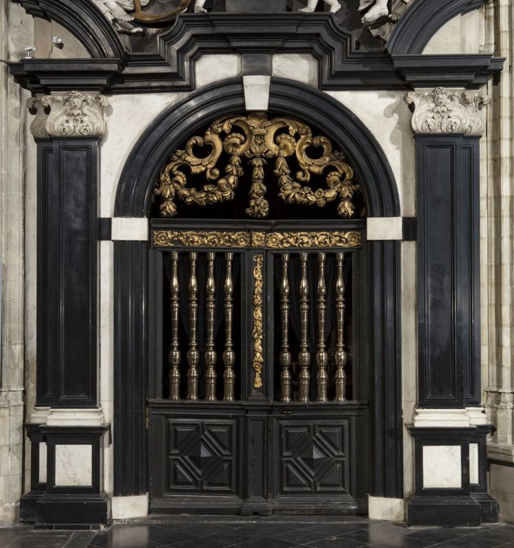Poort van de kapel Sint-Marculfus