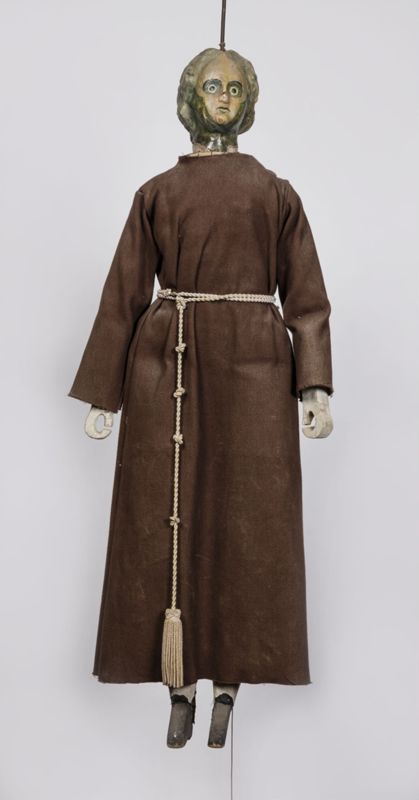 Corps de moine et tête de femme
