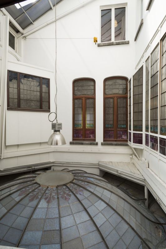 coupole[voûte] / Hôtel van Eetvelde, Bruxelles, avenue Palmerston 2-4