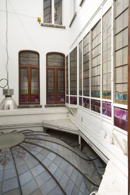 coupole[voûte] / Hôtel van Eetvelde, Bruxelles, avenue Palmerston 2-4
