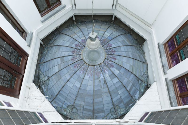 coupole[voûte] / Hôtel van Eetvelde, Bruxelles, avenue Palmerston 2-4