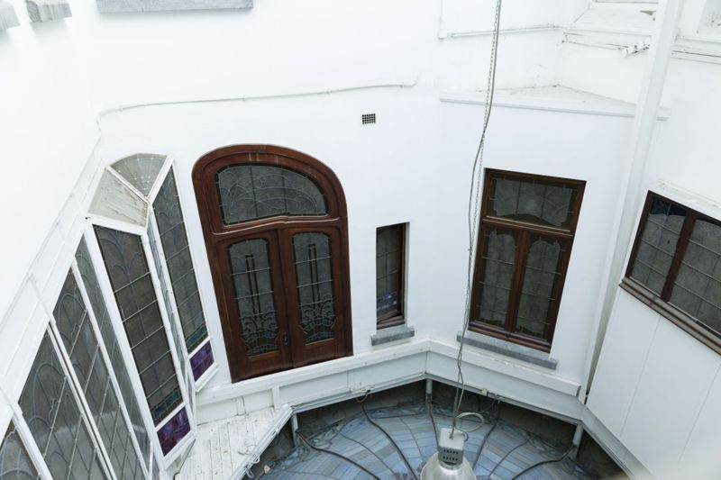 coupole[voûte] / Hôtel van Eetvelde, Bruxelles, avenue Palmerston 2-4