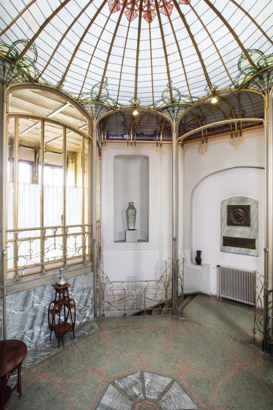 jardin d'hiver / Hôtel van Eetvelde, Bruxelles, avenue Palmerston 2-4