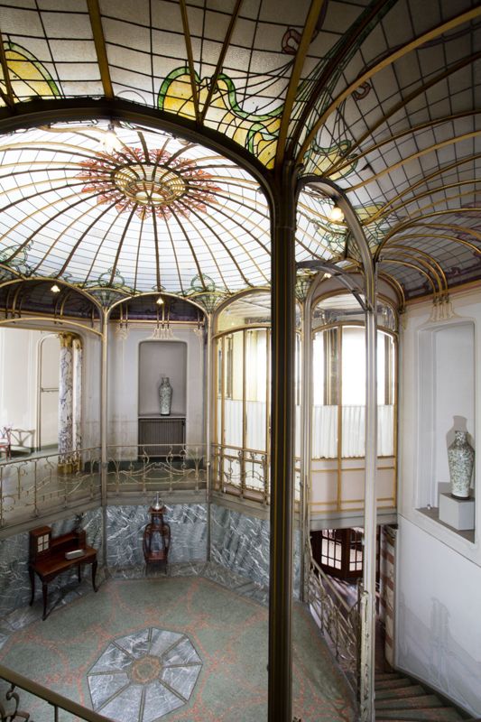 jardin d'hiver / Hôtel van Eetvelde, Bruxelles, avenue Palmerston 2-4