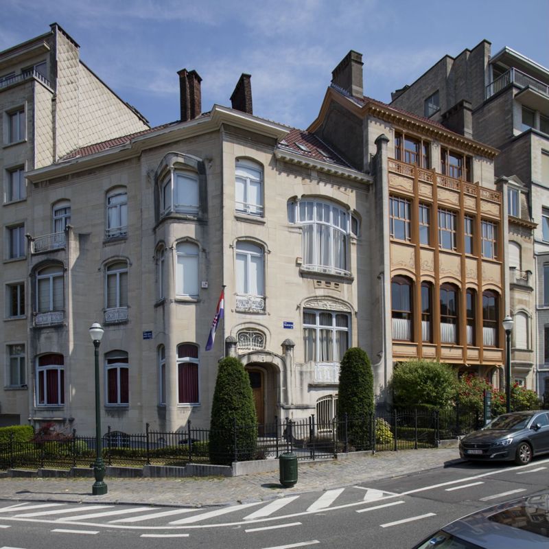 hôtel de maître / Hôtel van Eetvelde, Bruxelles, avenue Palmerston 2-4