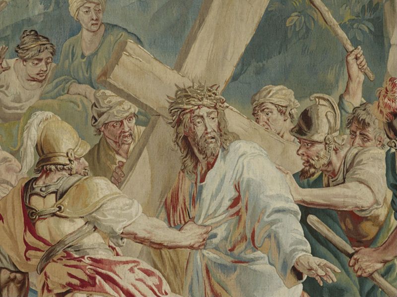 Kruisdraging: Jezus ontmoet de dochters van Jeruzalem