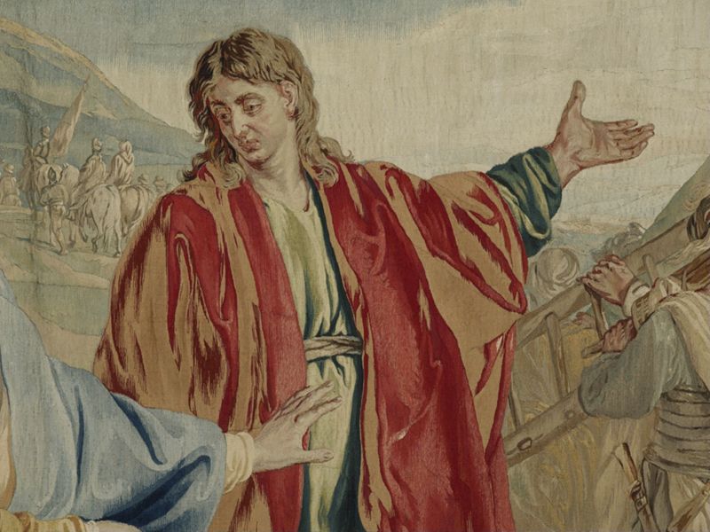 Kruisdraging: Jezus ontmoet de dochters van Jeruzalem