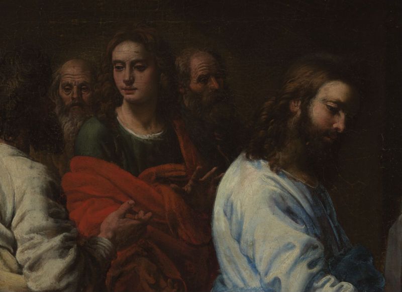 Saint Pierre recevant les clés du Christ