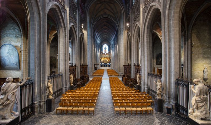 collégiale / Eglise Sainte-Waudru[Mons]