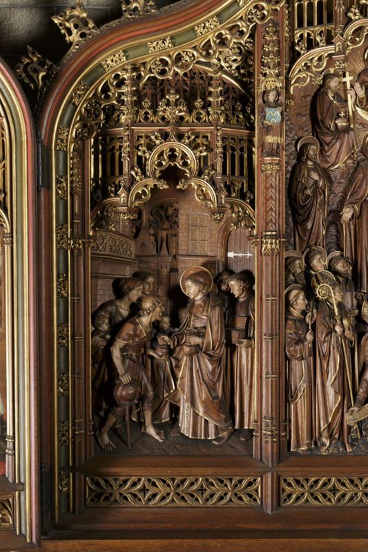 Retable de saint Jean-Baptiste de la Salle