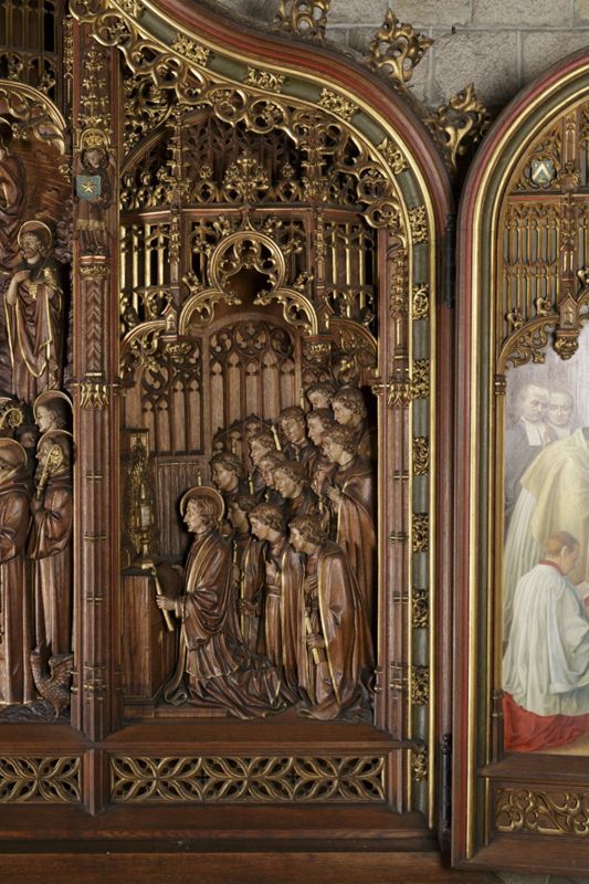 Retable de saint Jean-Baptiste de la Salle