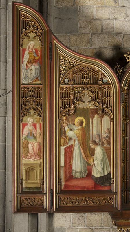 Retable de saint Jean-Baptiste de la Salle