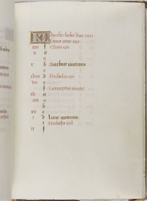 Livre d'heures de Janneke Bollengier, usage de Rome