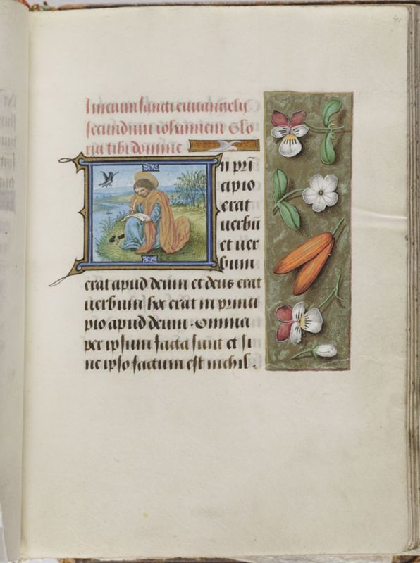 Livre d'heures de Janneke Bollengier, usage de Rome