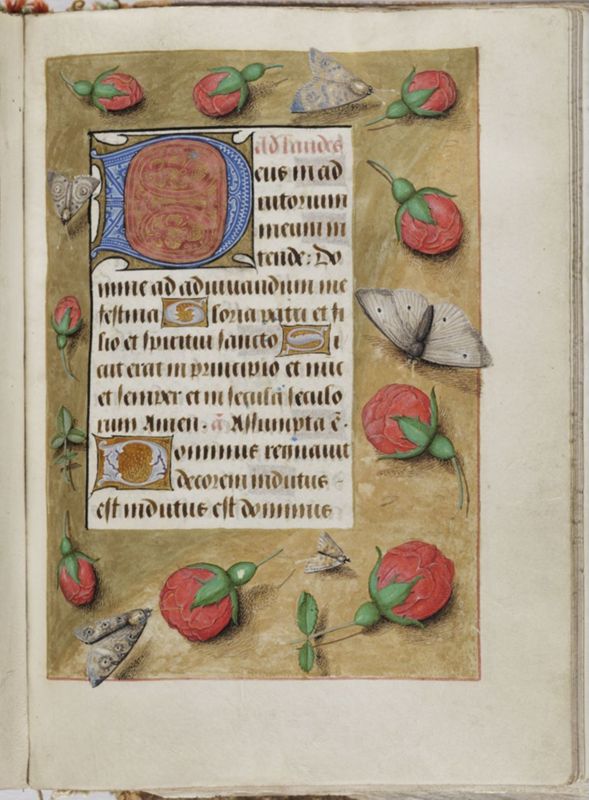 Livre d'heures de Janneke Bollengier, usage de Rome