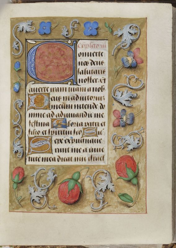 Livre d'heures de Janneke Bollengier, usage de Rome