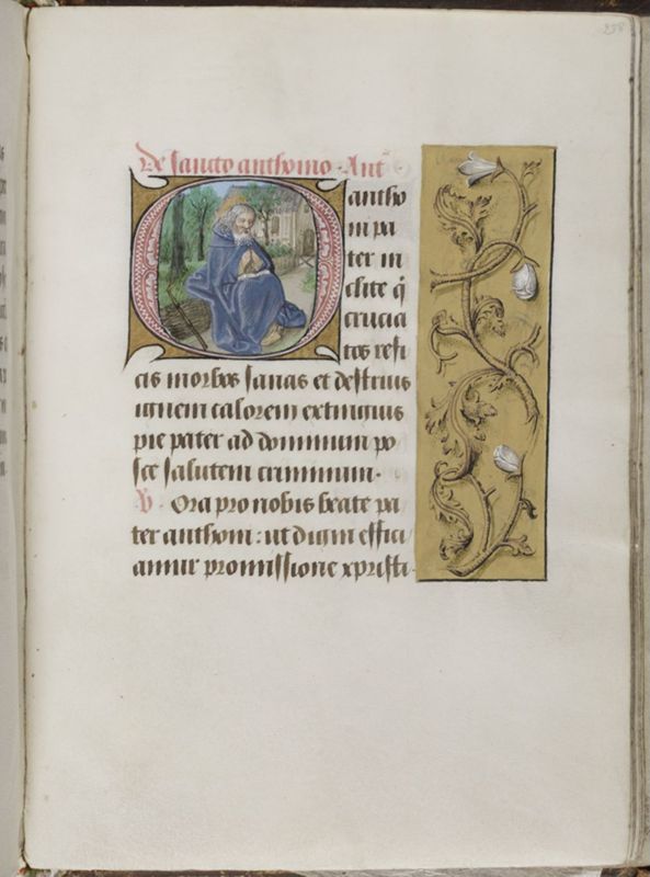 Livre d'heures de Janneke Bollengier, usage de Rome