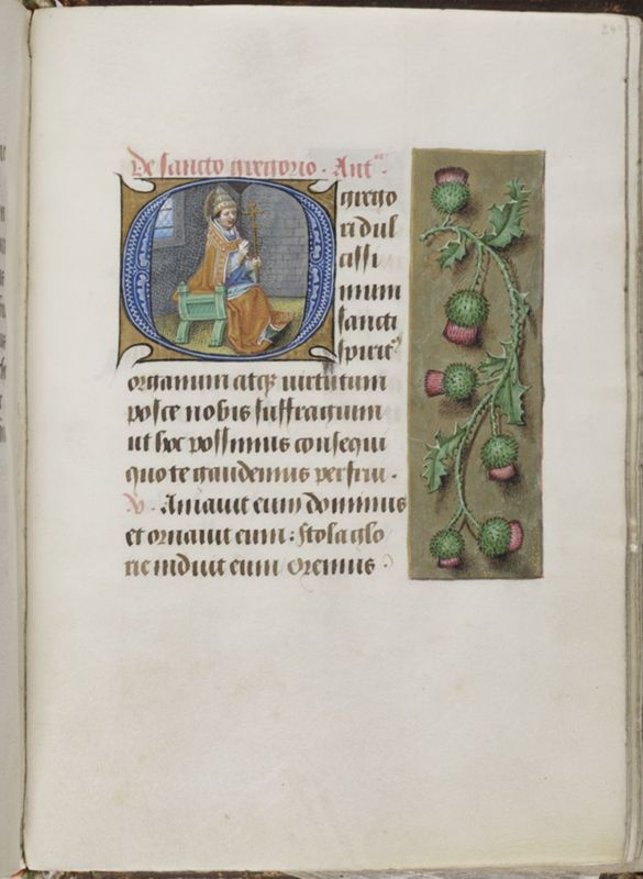 Livre d'heures de Janneke Bollengier, usage de Rome