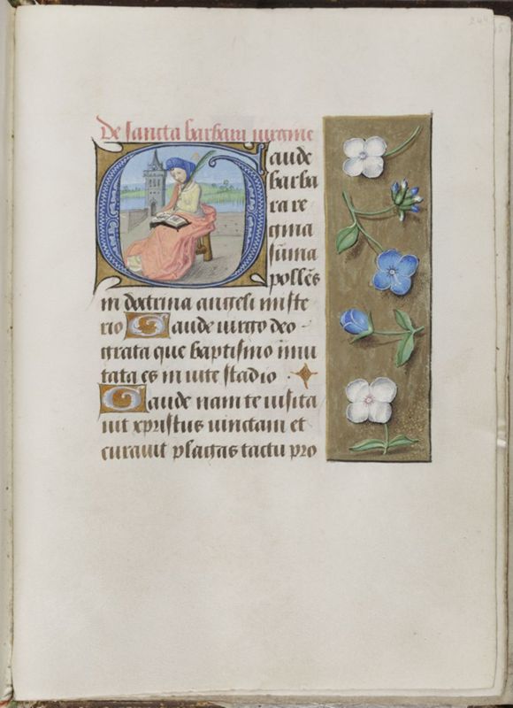Livre d'heures de Janneke Bollengier, usage de Rome
