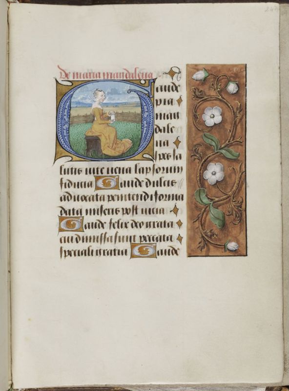 Livre d'heures de Janneke Bollengier, usage de Rome