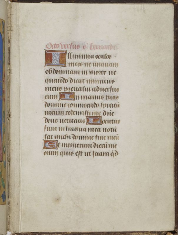 Livre d'heures de Janneke Bollengier, usage de Rome