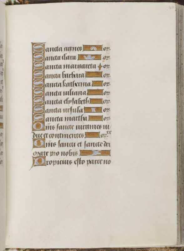 Livre d'heures de Janneke Bollengier, usage de Rome