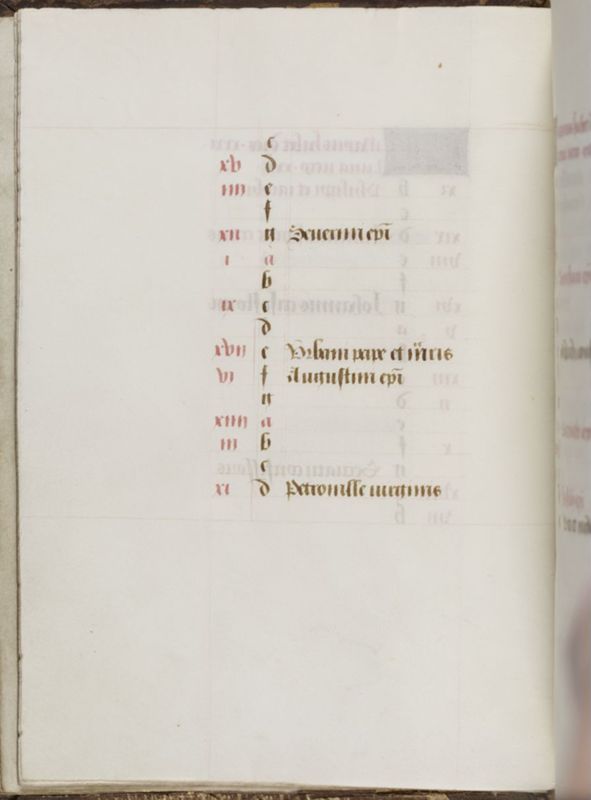 Livre d'heures de Janneke Bollengier, usage de Rome