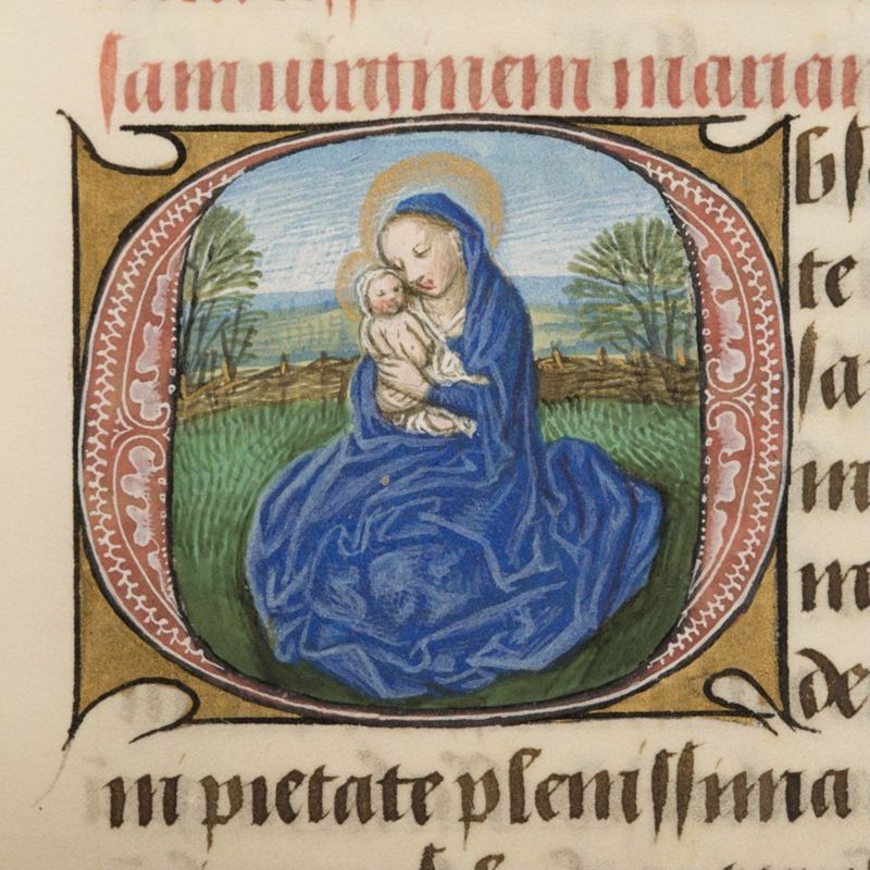 Livre d'heures de Janneke Bollengier, usage de Rome