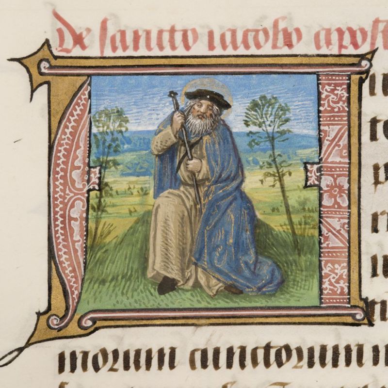 Livre d'heures de Janneke Bollengier, usage de Rome