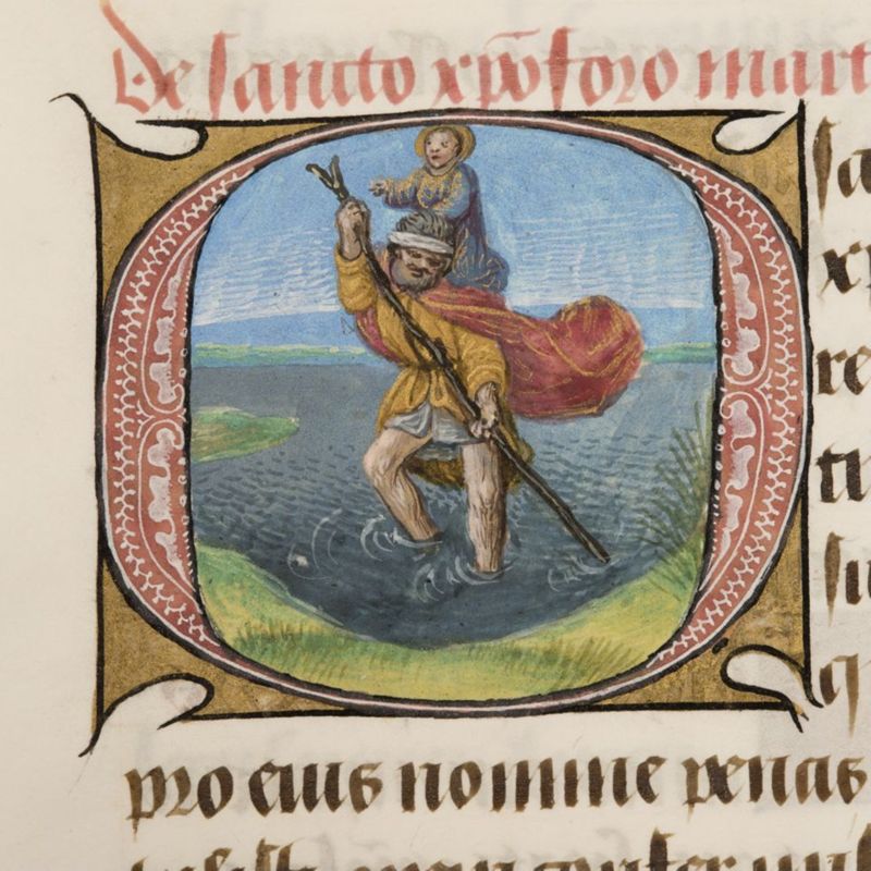 Livre d'heures de Janneke Bollengier, usage de Rome