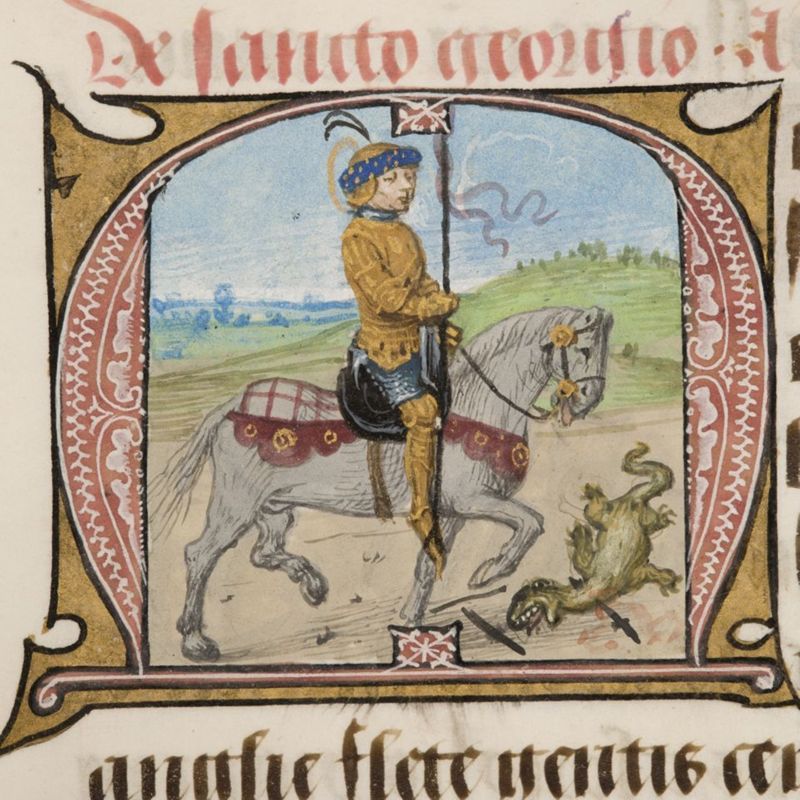 Livre d'heures de Janneke Bollengier, usage de Rome