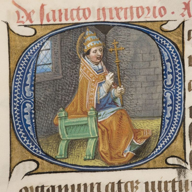Livre d'heures de Janneke Bollengier, usage de Rome