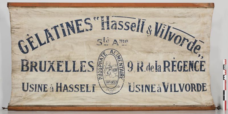 enseigne publicitaire / La Fonderie - Musée bruxellois de l'industrie et du travail