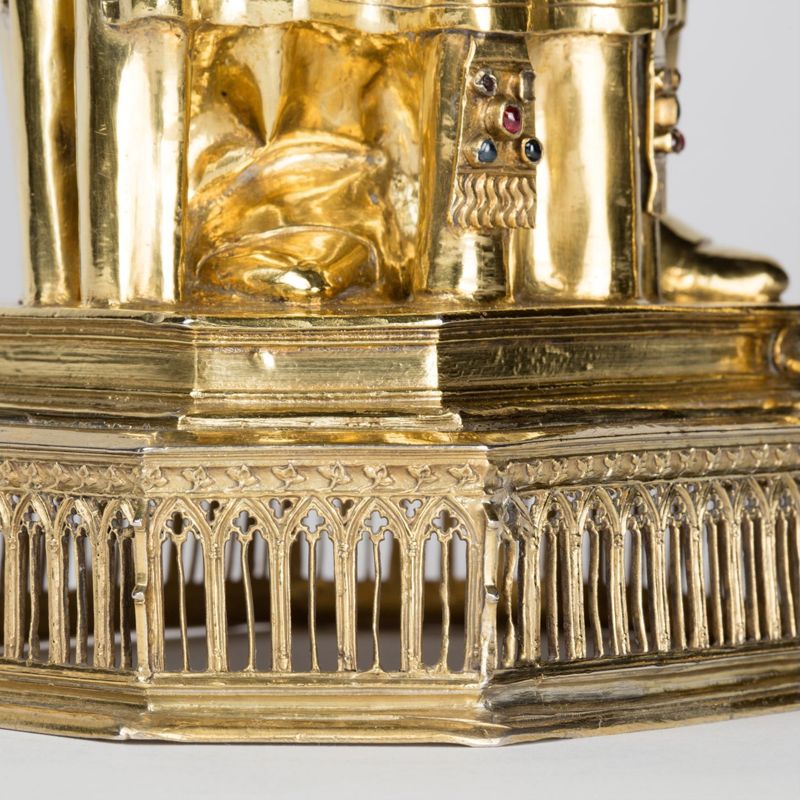 Statue-reliquaire de saint Blaise
