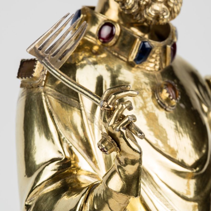 Statue-reliquaire de saint Blaise